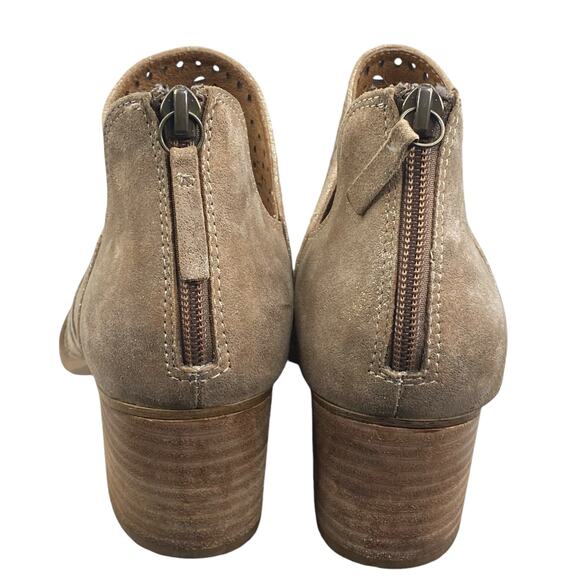 Sofft Women’s Wyoming Tan Laser Cut Ankle Boot Size US 7.5 - Picture 8 of 11